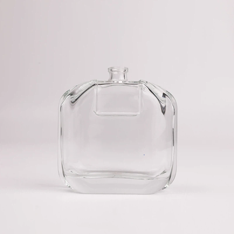 Leere Glas -Parfümflasche