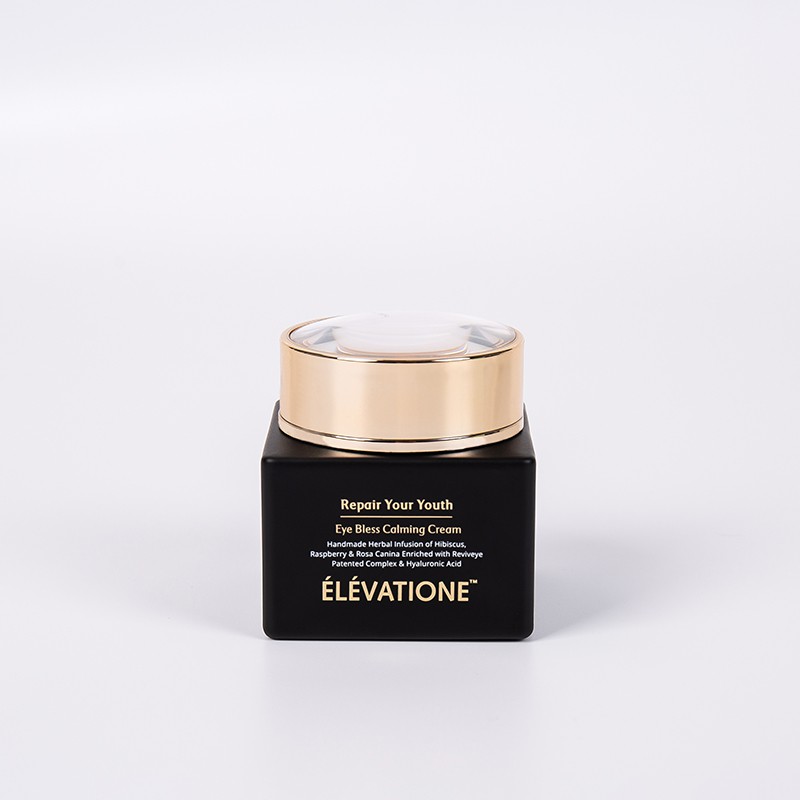 20g black Glass Container For Cosmetics 20g black Glass Container For Cosmetics