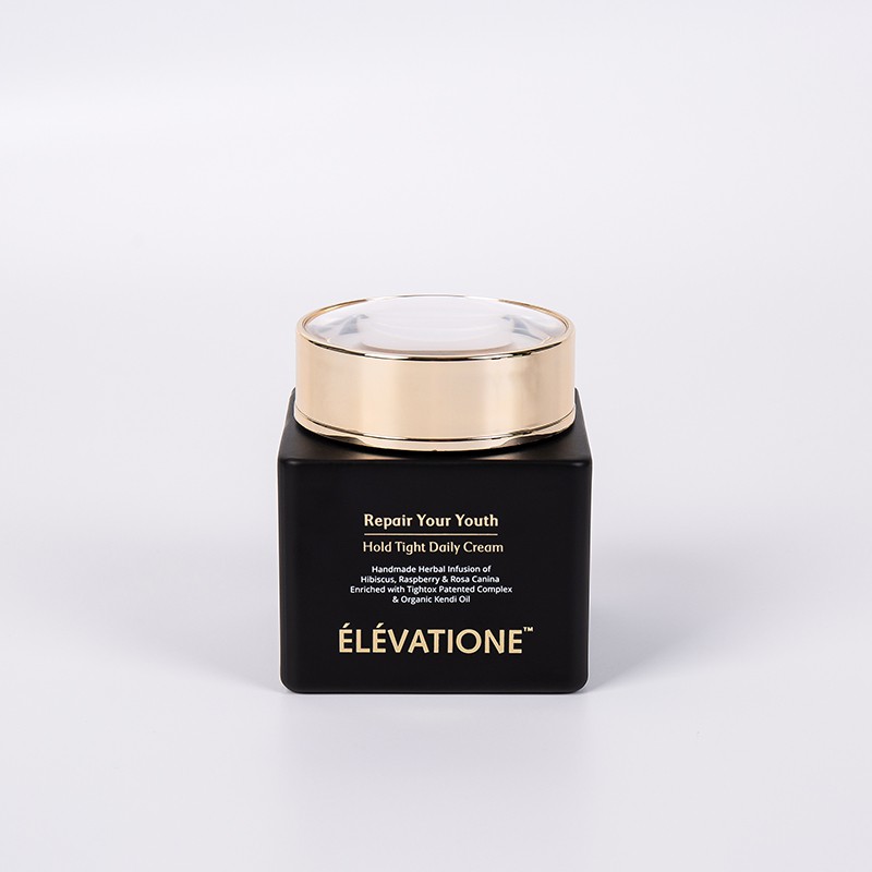 50g black Glass Container For Cosmetics 50g black Glass Container For Cosmetics