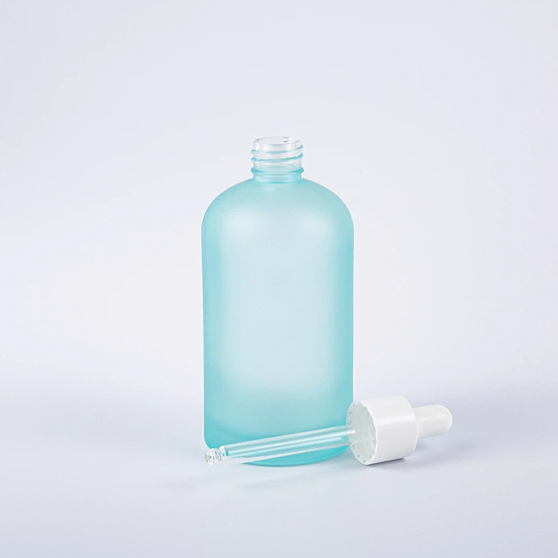 blue Glass Dropper Bottle blue Glass Dropper Bottle